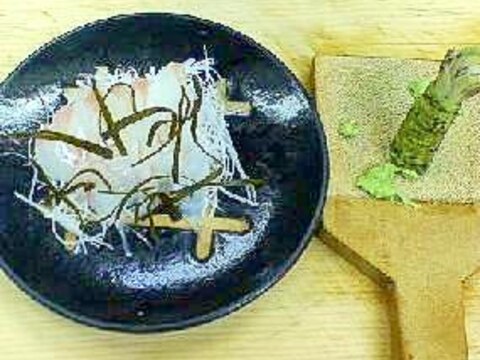 飴色に輝き昆布の旨味際立つ！ヒラメの”昆布締め”